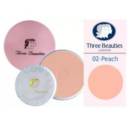 Three Beauties Yardley Compact #02-peach
